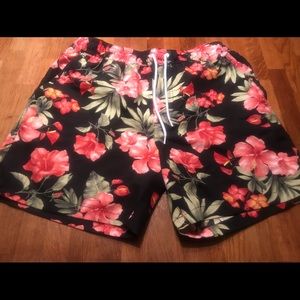 Floral Swim trunks